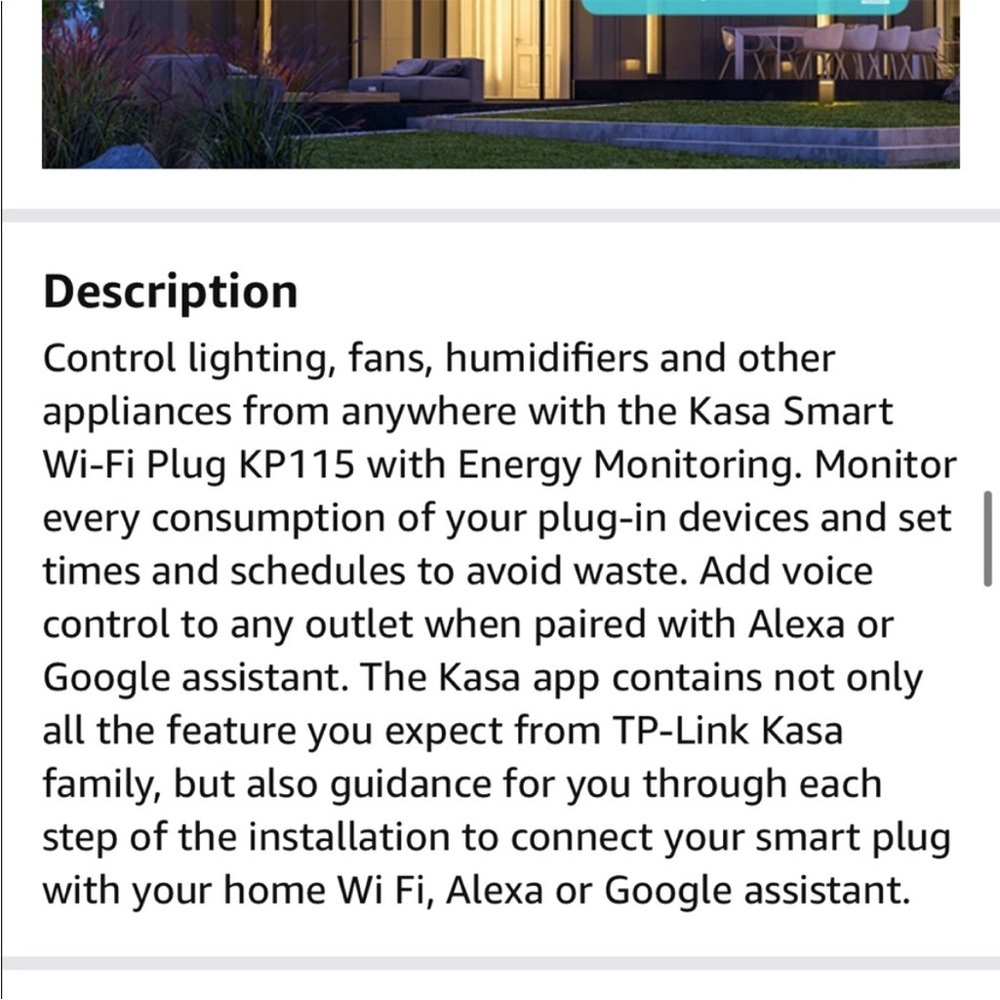 Kasa Smart Plug Mini with Energy Monitoring, Smart Home Wi-Fi Outlet - Picture 15 of 15
